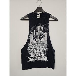The Black Dahlia Murder Shirt Mens Small Black Sleeveless Band Fruit Of The Loom
